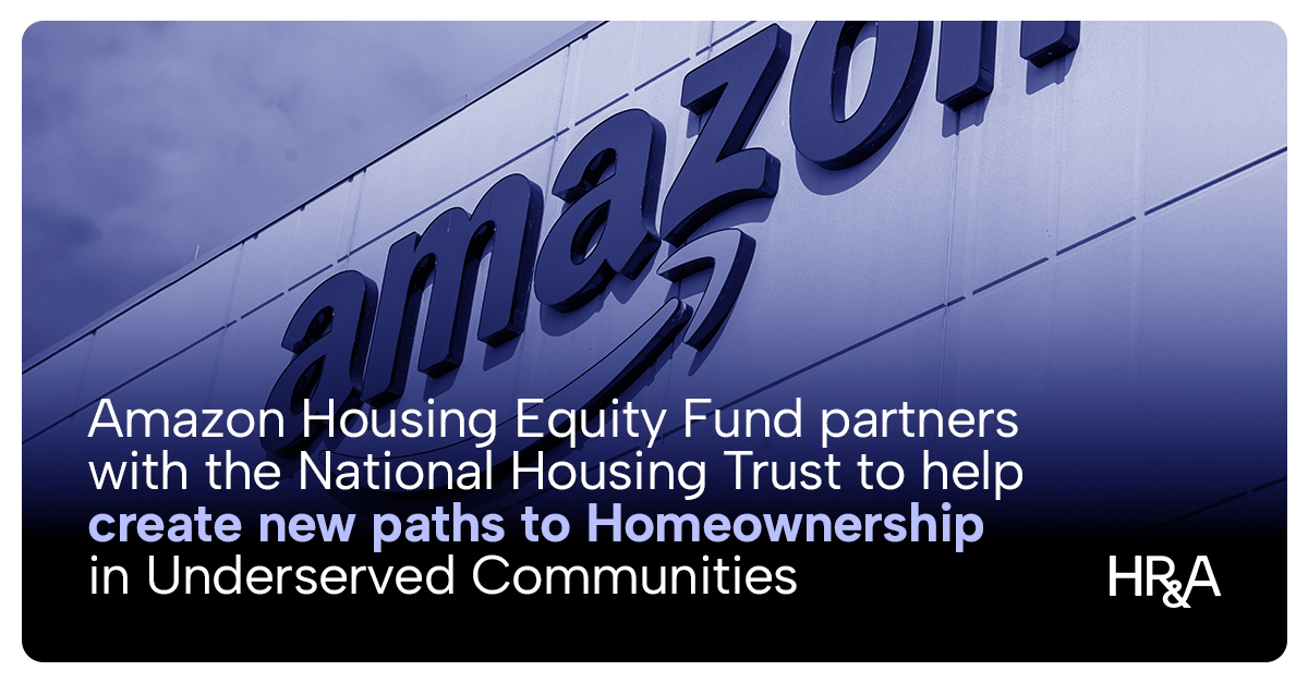Amazon Housing Fund partners with the National Housing Trust to help create new paths to Homeownership
