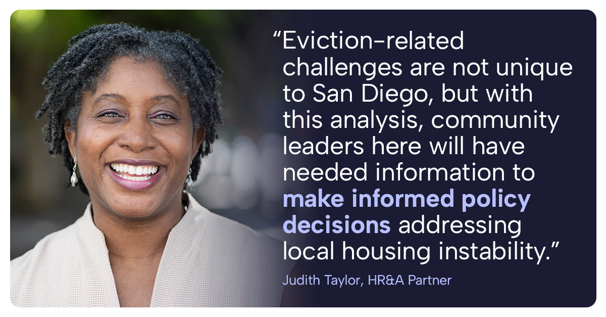 San Diego Housing Commission Study of Residential Evictions in the City of San Diego Provides Insights for Eviction Prevention Efforts