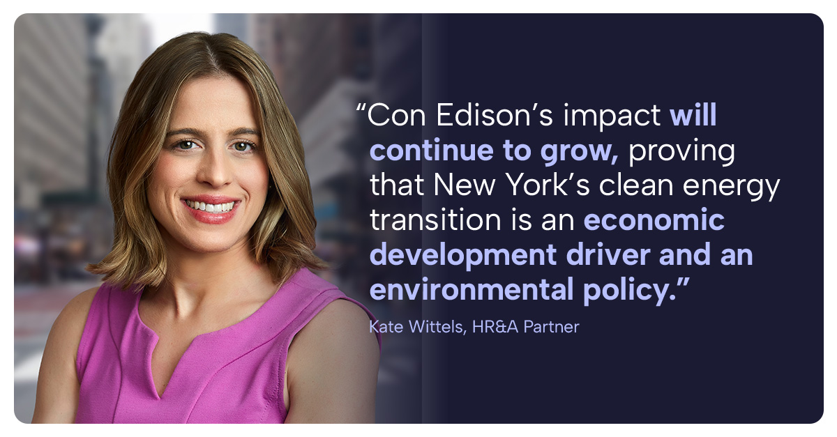 Con Edison is an Economic Engine Powering New York Jobs & Clean Energy Transition