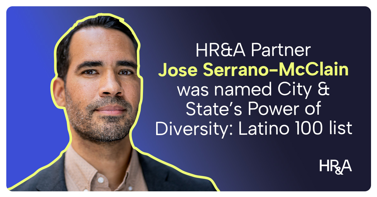 Congratulations to Partner José Serrano-McClain for being named in City & State’s Power of Diversity: Latino 100 list!