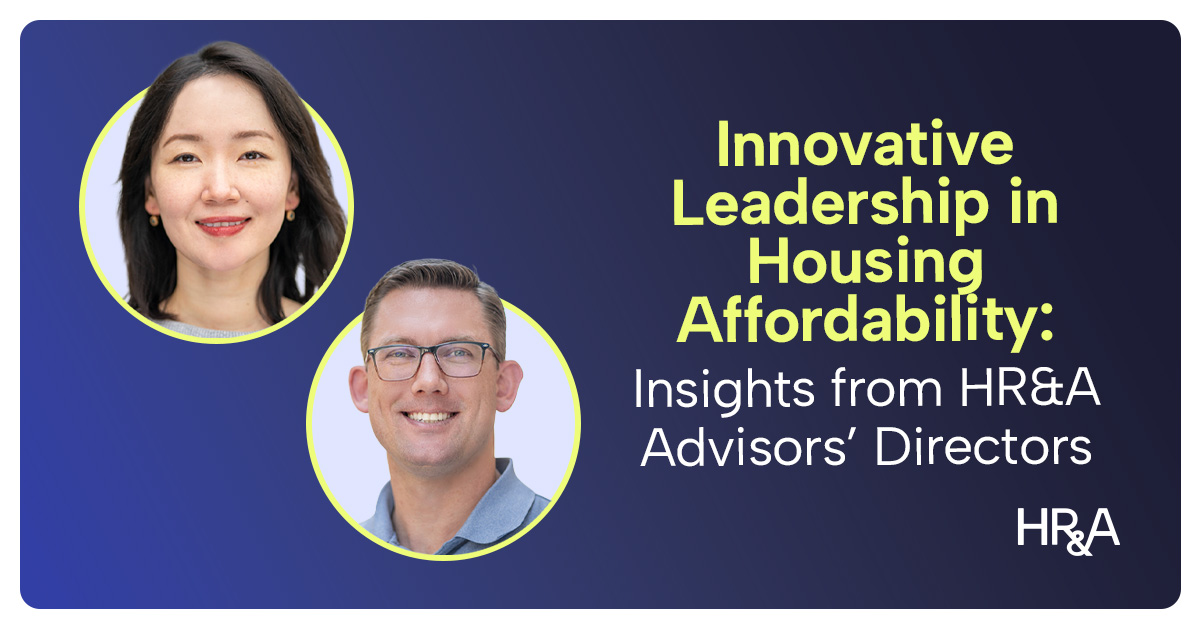 Innovative Leadership in Housing Affordability: Insights from HR&A Advisors' Directors