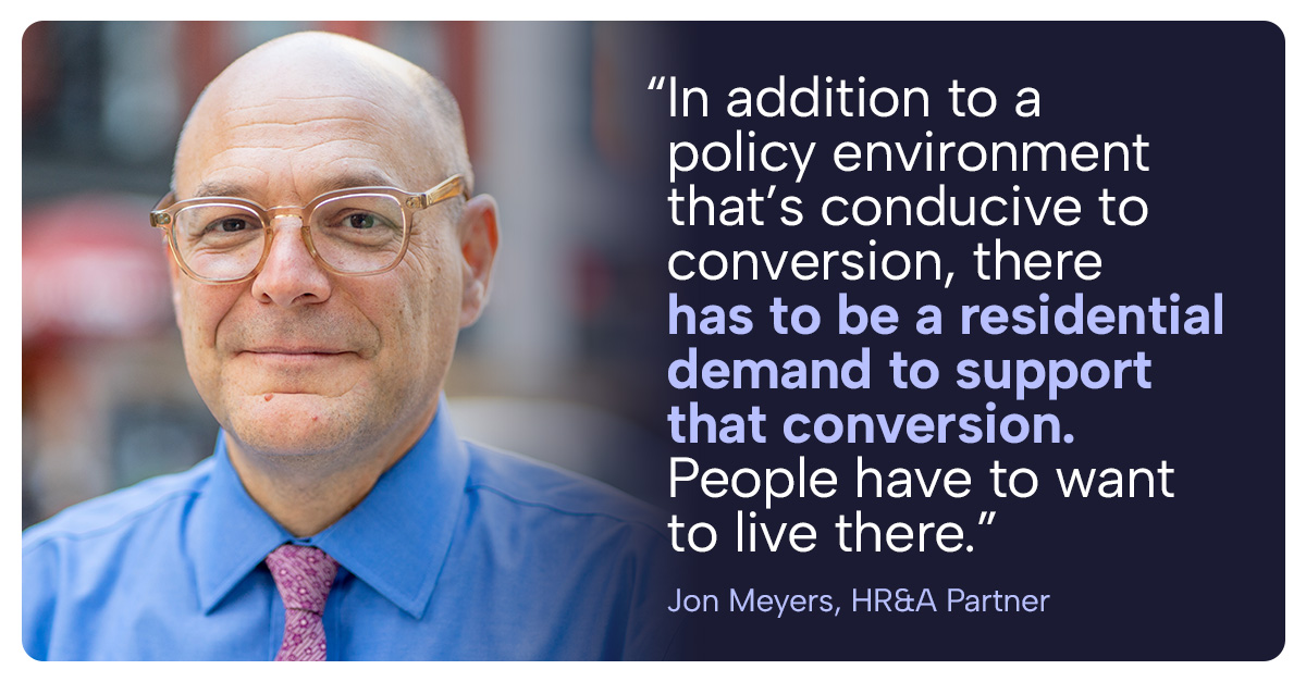HR&A Partner Jon Meyers Weighs In on Arlington County's Office Conversion Success