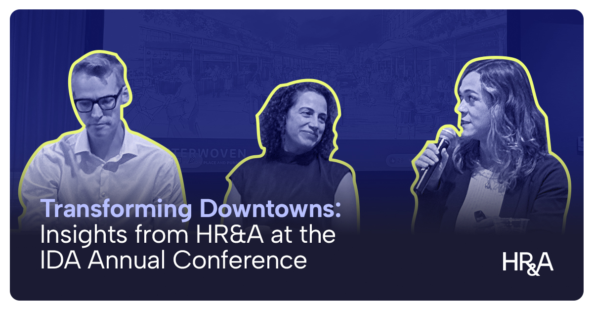 Sulin Carling shared her expertise at the International Downtown Association’s Annual Conference