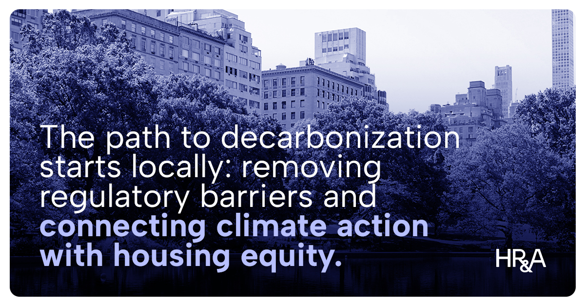 Homegrown Solutions: Affordable Housing and Decarbonization