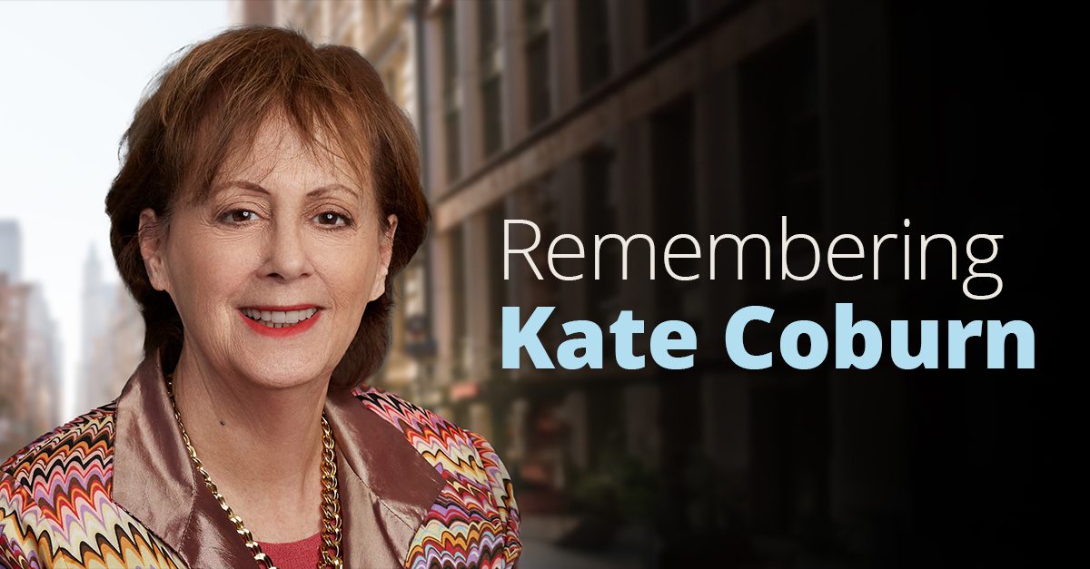 Remembering Kate Coburn