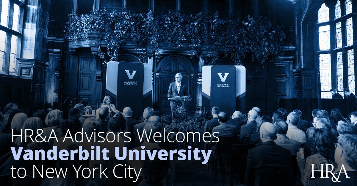 HR&A Advisors Welcomes Vanderbilt University to New York City