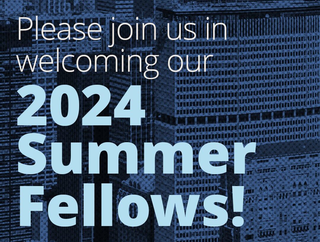 Welcoming the 2024 Class of HR&A Summer Fellows!