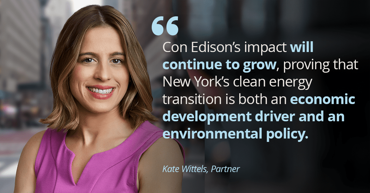 Con Edison is an Economic Engine Powering New York Jobs & Clean Energy Transition