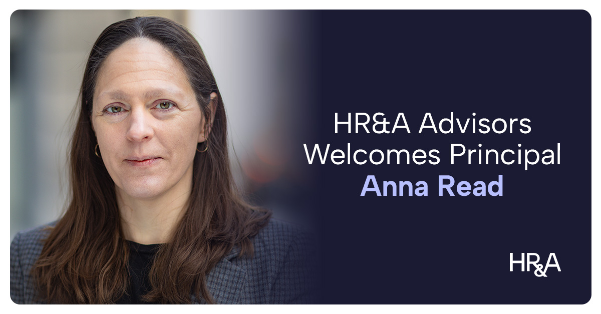 HR&A Welcomes Principal Anna Read