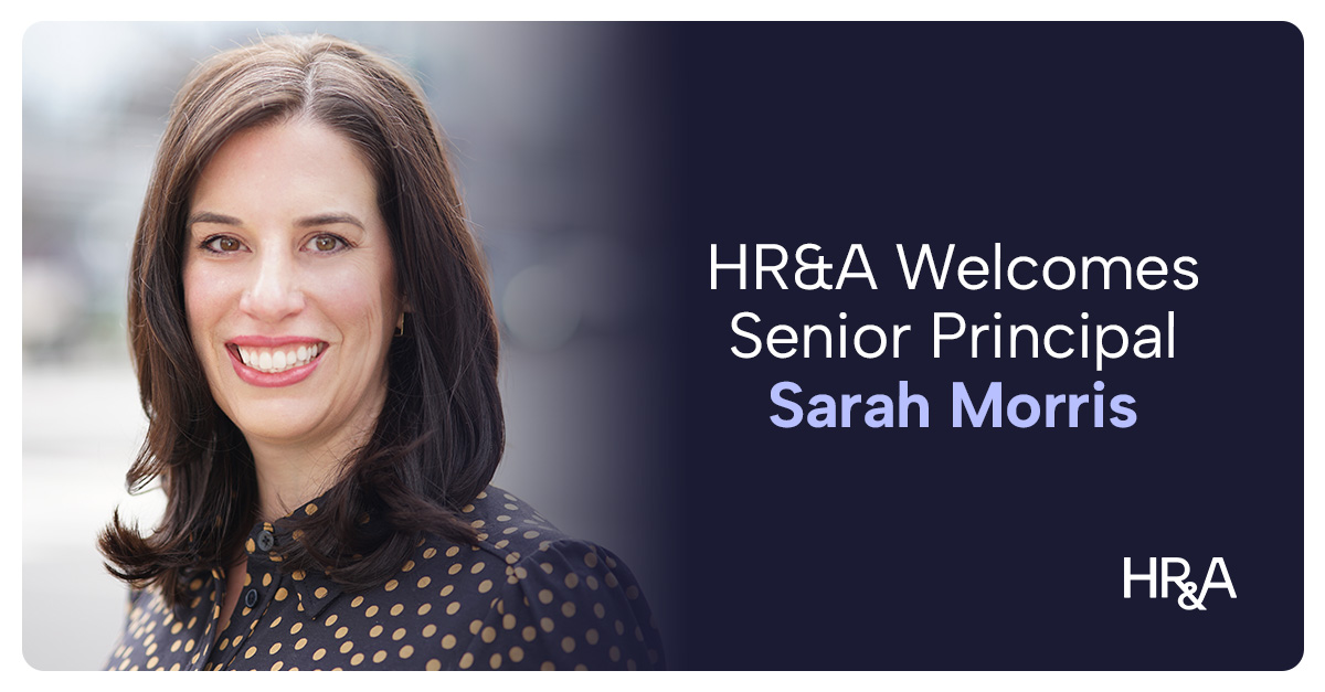 HR&A Welcomes Senior Principal Sarah Morris
