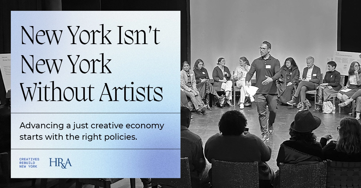 Creatives Rebuild New York Policy Playbook