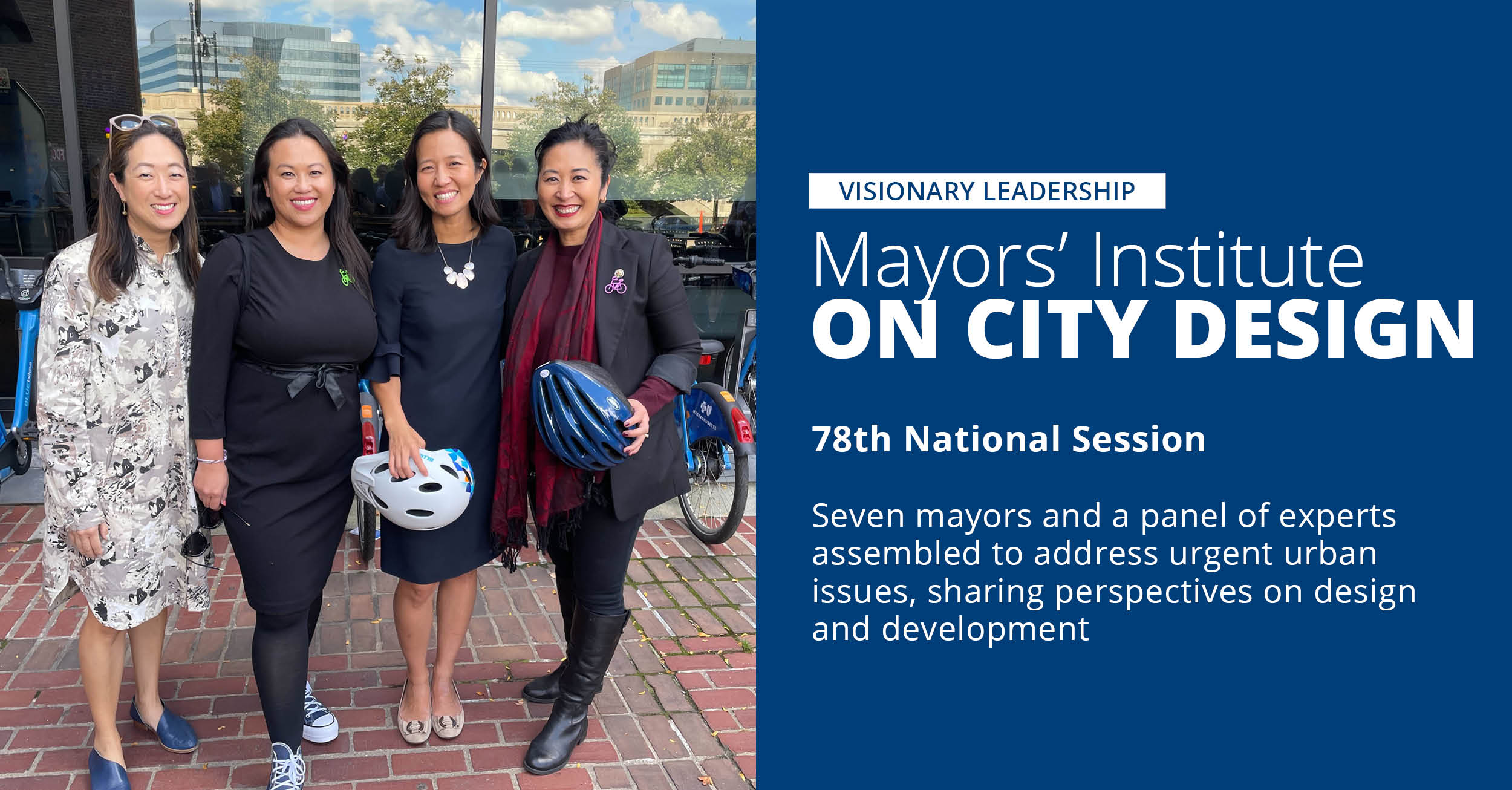 Connie Chung joins MICD’s 78th National Session in Boston for Visionary Urban Leadership