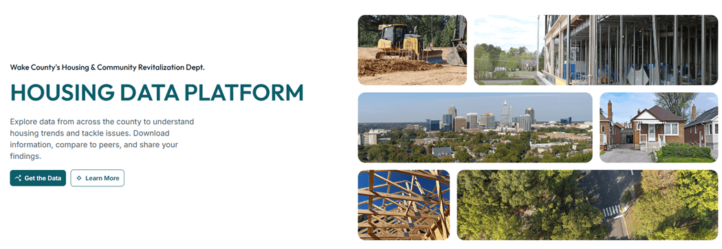 HR&A collaborated with Wake County to launch an interactive housing platform to inform growth