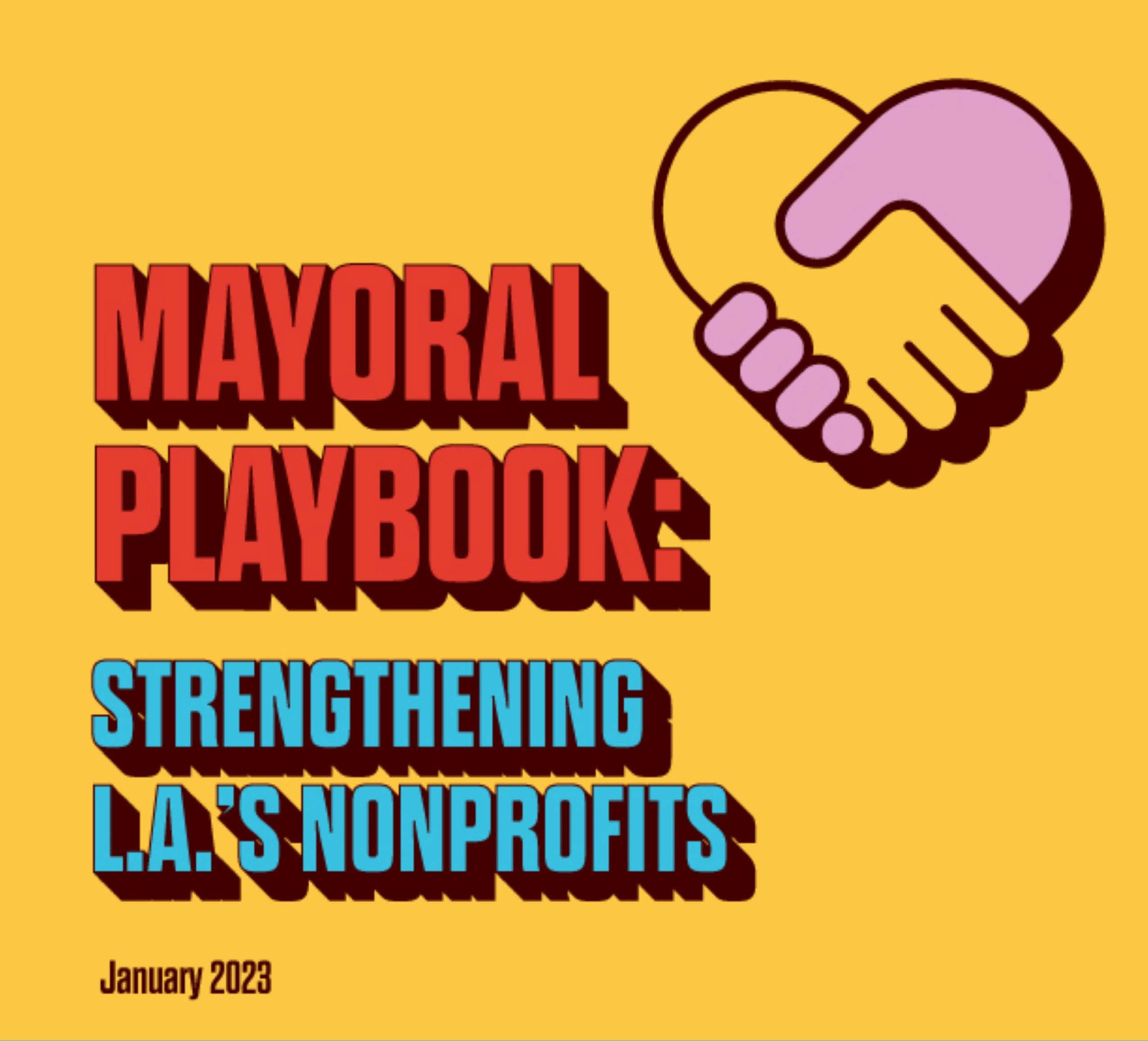 Mayoral Agenda for Strengthening LA’s Nonprofits