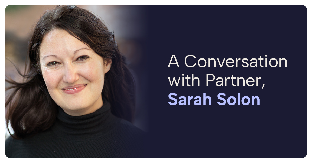 A Conversation with Partner Sarah Solon on Ending Homelessness and Building Effective Local Government