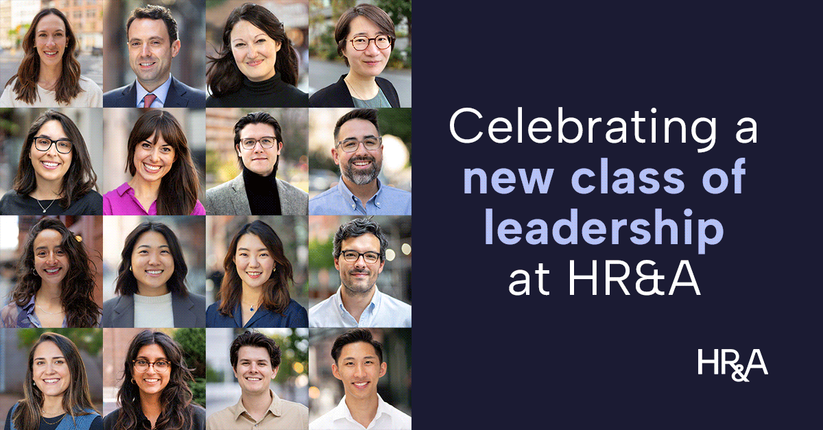 Celebrating a New Generation of Leadership at HR&A