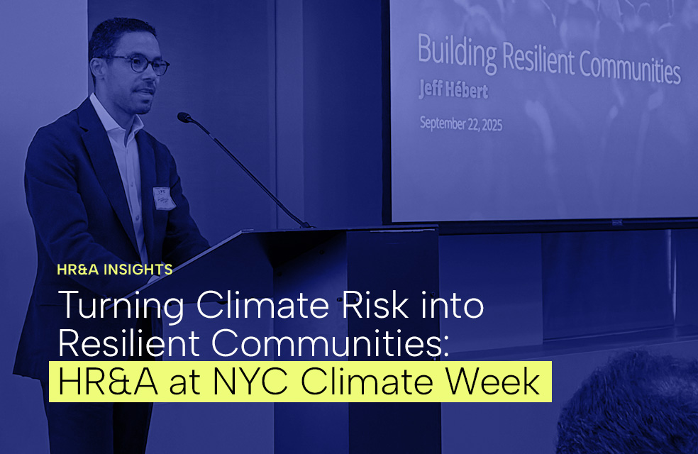 Jeff Hébert Speaking at the Adaptation Forum for NYC Climate Week