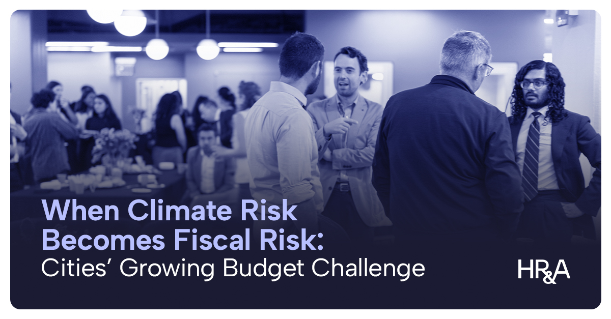 When Climate Risk Becomes Fiscal Risk: Cities’ Growing Budget Challenge