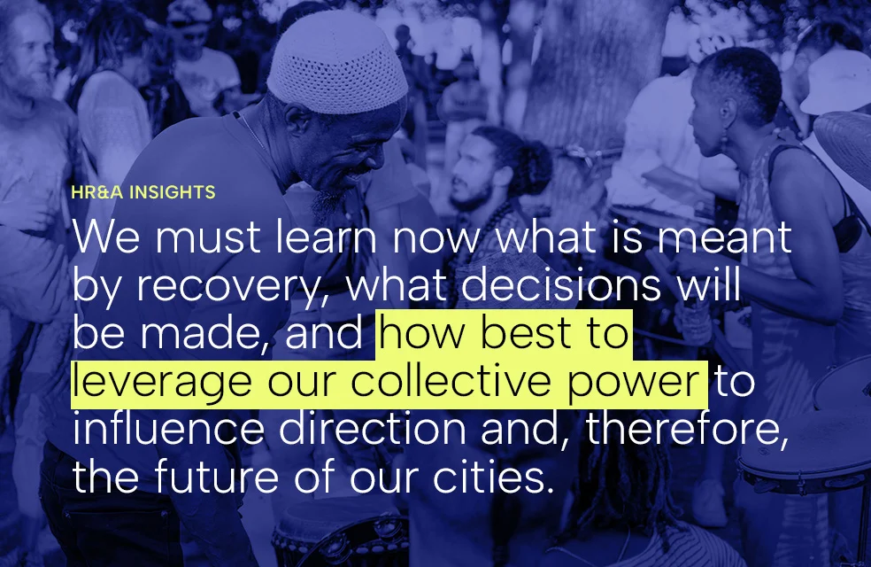 Why Communities Must Pay Attention to the Shape of the Recovery Now